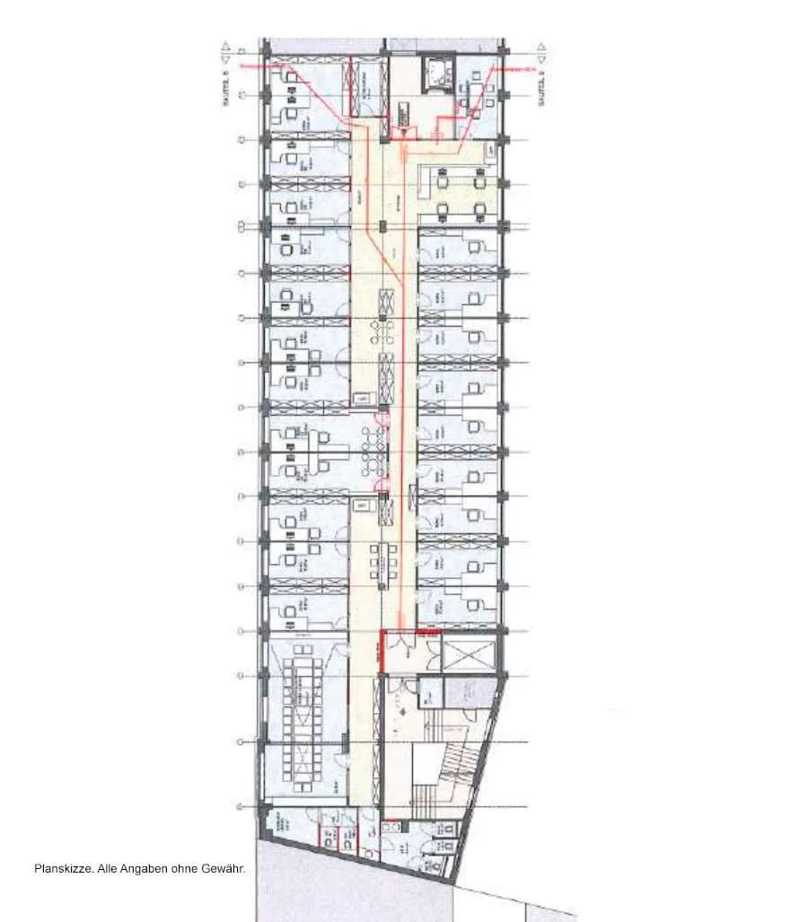 Gewerbeimmobilie mieten in Wien – 638 m², € 15 – Bild 2 von 2