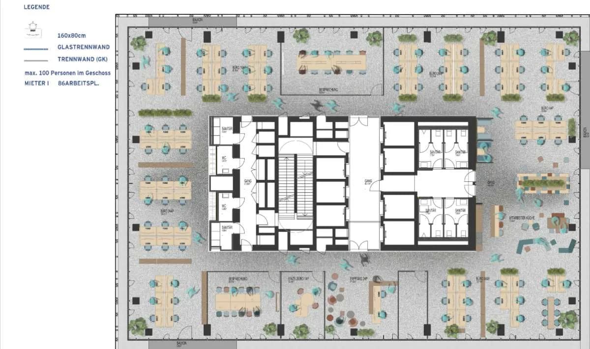Gewerbeimmobilie mieten in Wien – 2 895 m², € 18 – Bild 9 von 10