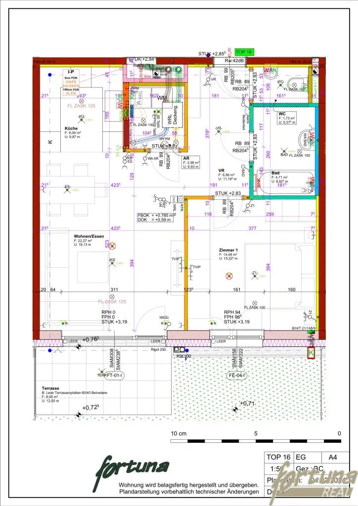 2-Zimmer-Wohnung kaufen in Tulln – 59,13 m², € 239.462 – Bild 12 von 18