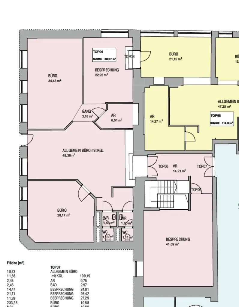 10-Zimmer-Gewerbeimmobilie mieten in Wien – 608 m², € 7.705 – Bild 28 von 28