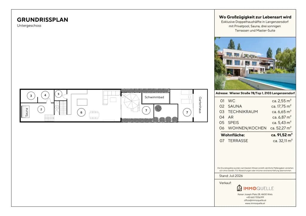 4-Zimmer-Haus kaufen in Korneuburg – 180,84 m², € 799.000 – Bild 27 von 30