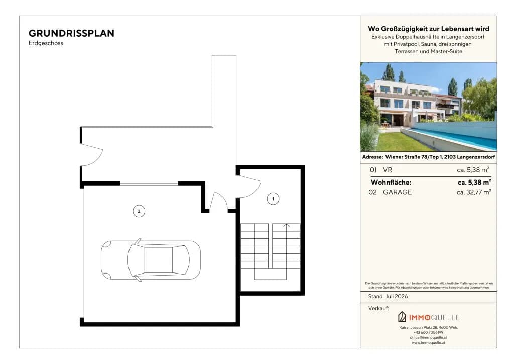 4-Zimmer-Haus kaufen in Korneuburg – 180,84 m², € 799.000 – Bild 28 von 30
