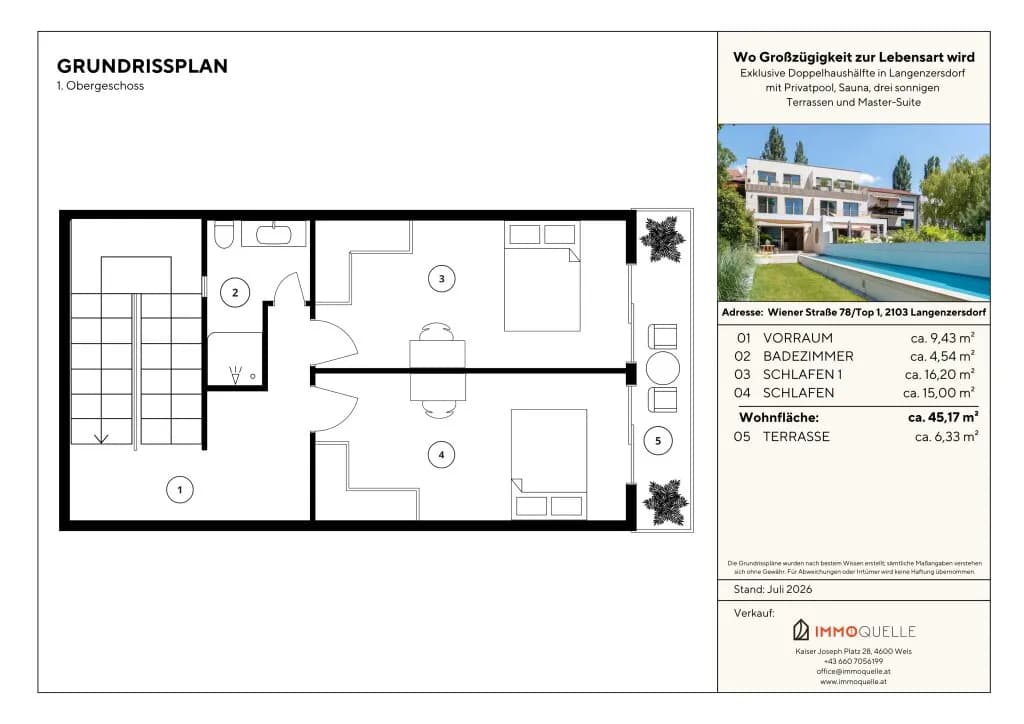 4-Zimmer-Haus kaufen in Korneuburg – 180,84 m², € 799.000 – Bild 29 von 30