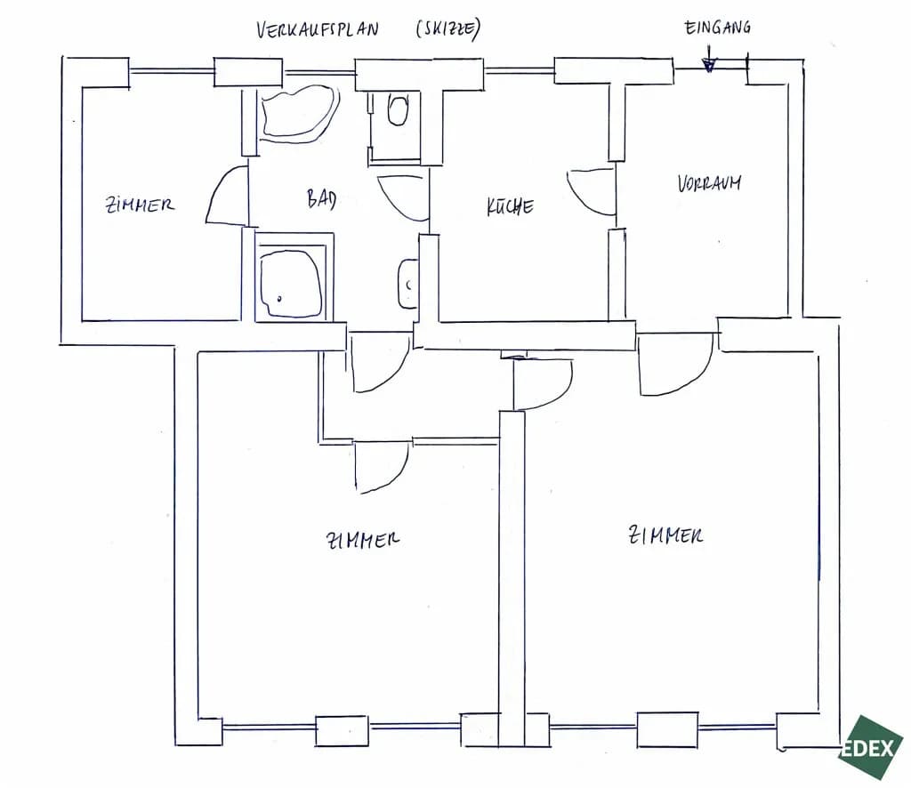 3-Zimmer-Wohnung kaufen in Wien – 73,71 m², € 239.000 – Bild 13 von 13