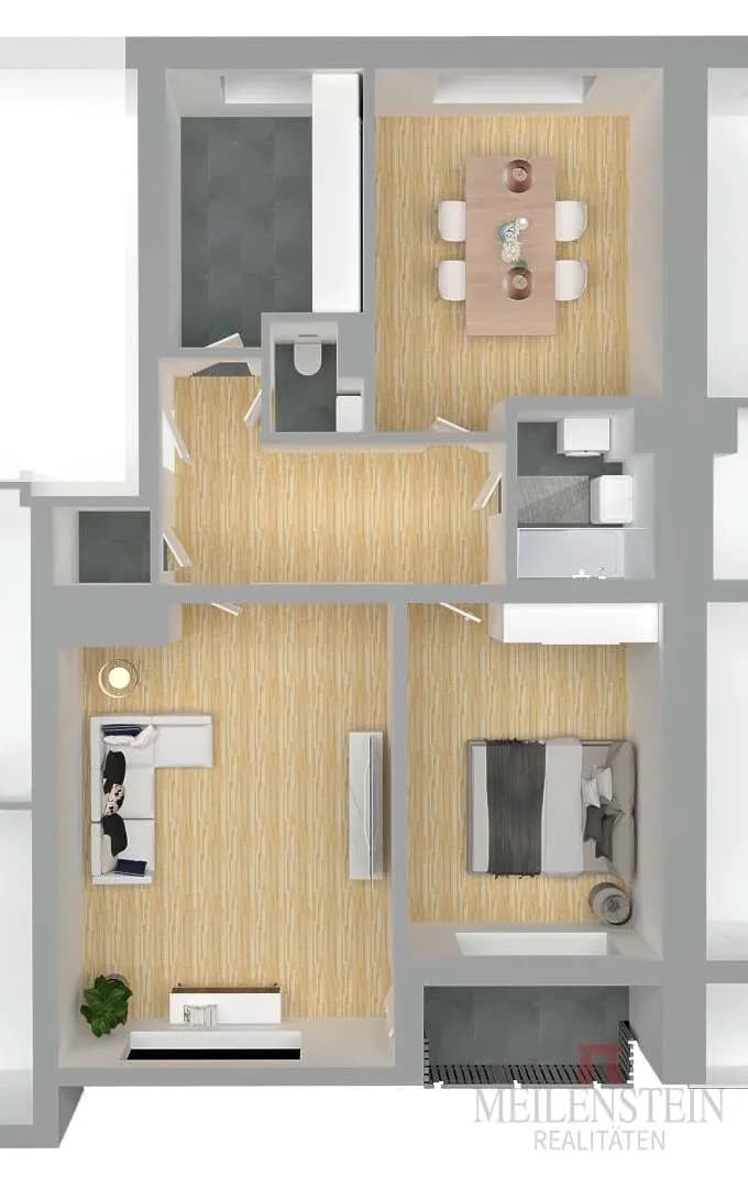3-Zimmer-Wohnung kaufen in Kufstein – 76,38 m², € 305.000 – Bild 10 von 16