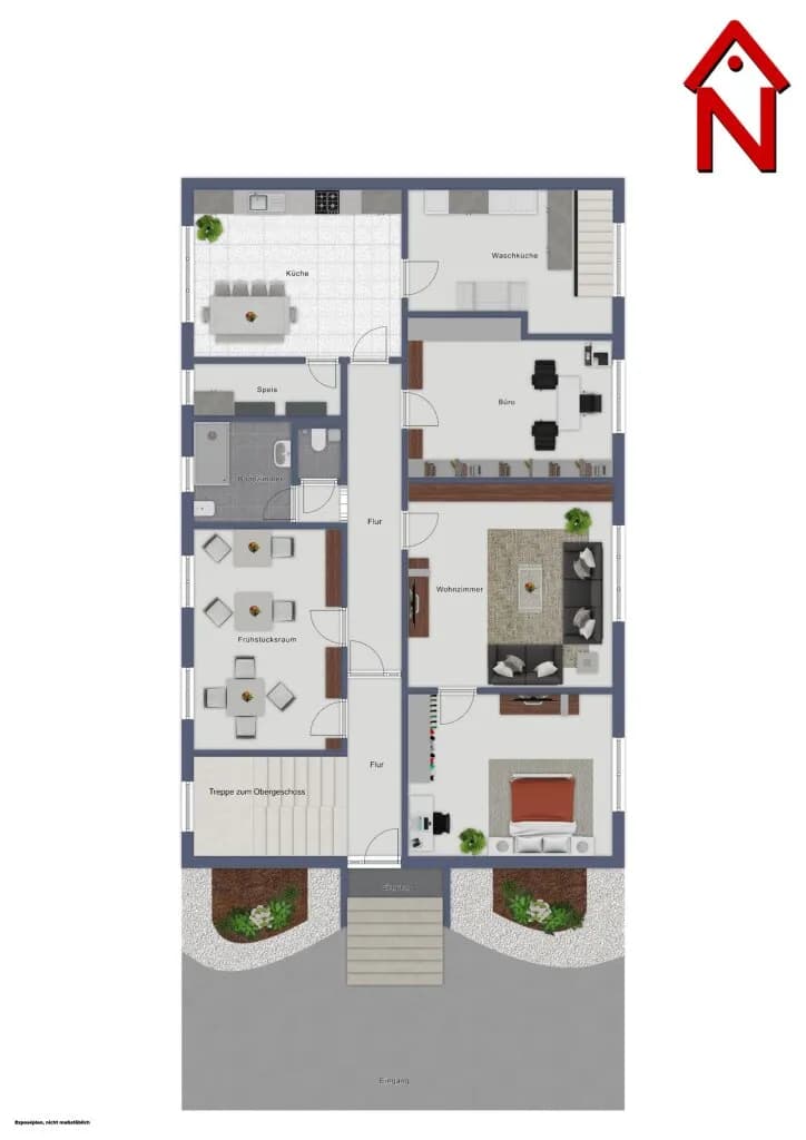12-Zimmer-Gewerbeimmobilie kaufen in Oberwart – 840 m², € 339.000 – Bild 21 von 23