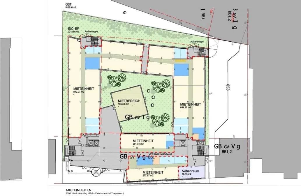 Gewerbeimmobilie mieten in Wien – 3 894 m², € 16 – Bild 3 von 4