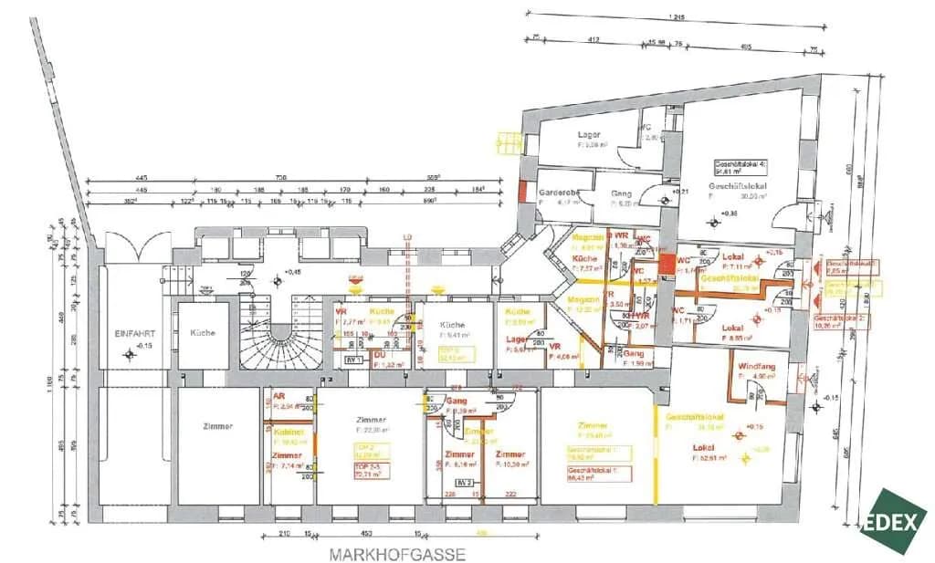 Gewerbeimmobilie kaufen in Wien – 64 m², € 230.000 – Bild 3 von 3