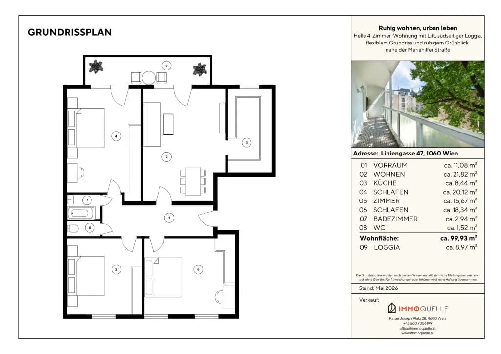 Wohnung kaufen in Wien – 99,93 m², € 599.000 – Bild 17 von 17