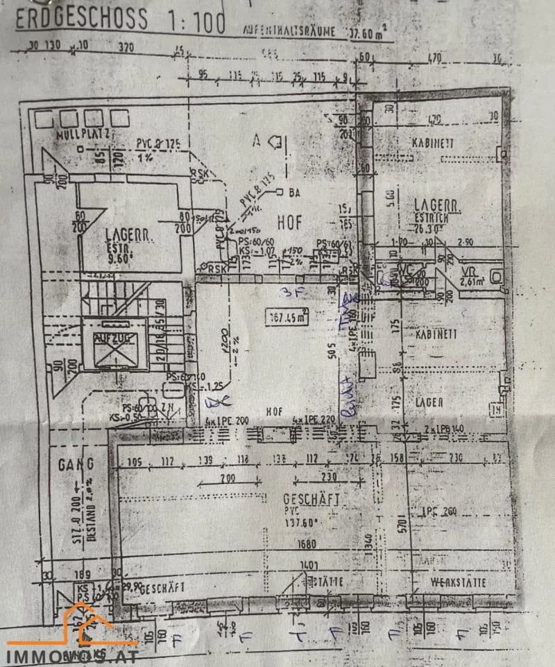 3-Zimmer-Gewerbeimmobilie mieten in Wien – 167,45 m², € 2.667 – Bild 4 von 4