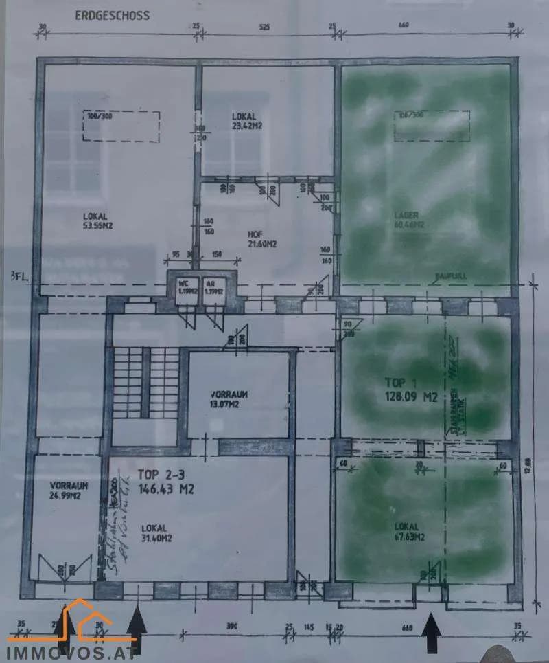 3-Zimmer-Gewerbeimmobilie mieten in Wien – 146,3 m², € 2.083 – Bild 7 von 7
