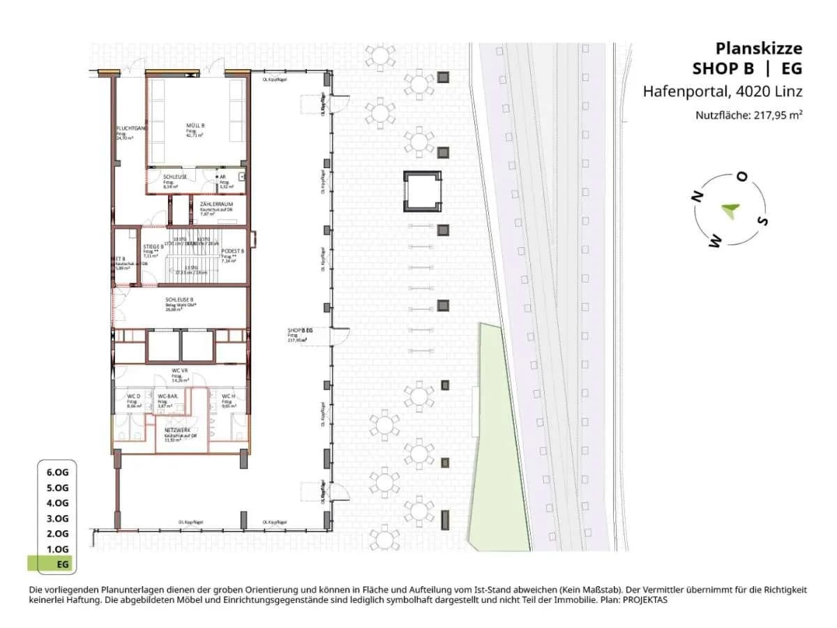 Gewerbeimmobilie mieten in Linz – 218 m², € 4.489 – Bild 12 von 12