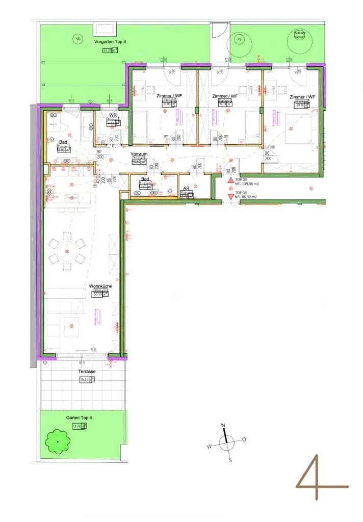 4-Zimmer-Wohnung kaufen in Wien – 139 m², € 649.000 – Bild 9 von 9