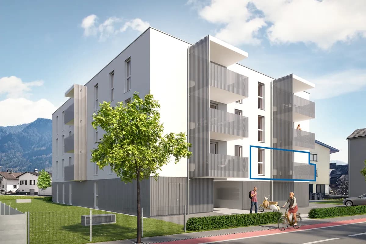 3-Zimmer-Wohnung kaufen in Dornbirn – 65,69 m², € 371.000 – Bild 6 von 8
