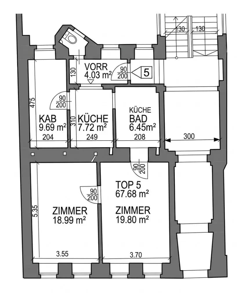 2-Zimmer-Wohnung kaufen in Wien – 67,68 m², € 249.000 – Bild 15 von 15