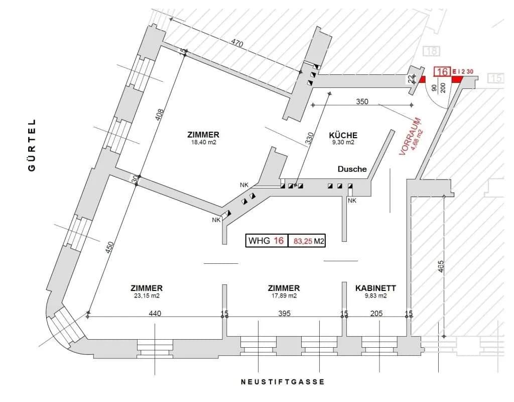 3-Zimmer-Wohnung kaufen in Wien – 83,25 m², € 349.000 – Bild 18 von 18