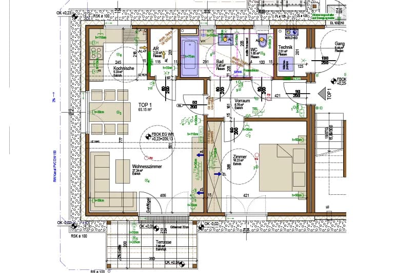 Wohnung mieten in Hollabrunn – 65,15 m², € 819 – Bild 4 von 11