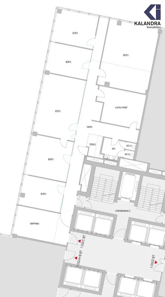 7-Zimmer-Gewerbeimmobilie mieten in Wien – 300 m², € 6.255 – Bild 5 von 21