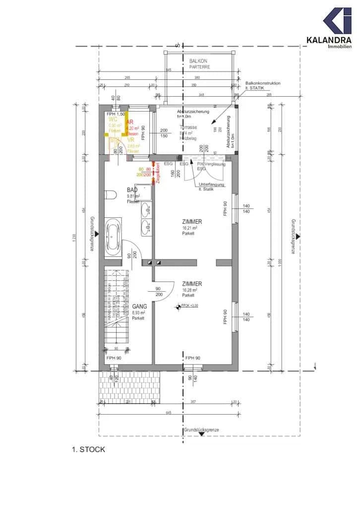 6-Zimmer-Haus kaufen in Wien – 220 m², € 1.850.000 – Bild 45 von 46