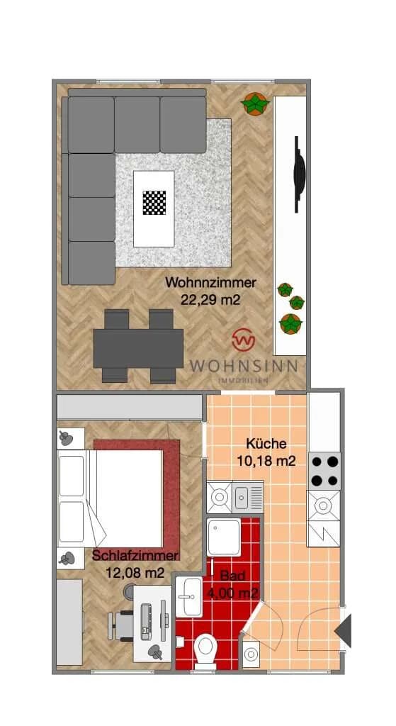 2-Zimmer-Wohnung kaufen in Wien – 48 m², € 249.500 – Bild 19 von 20