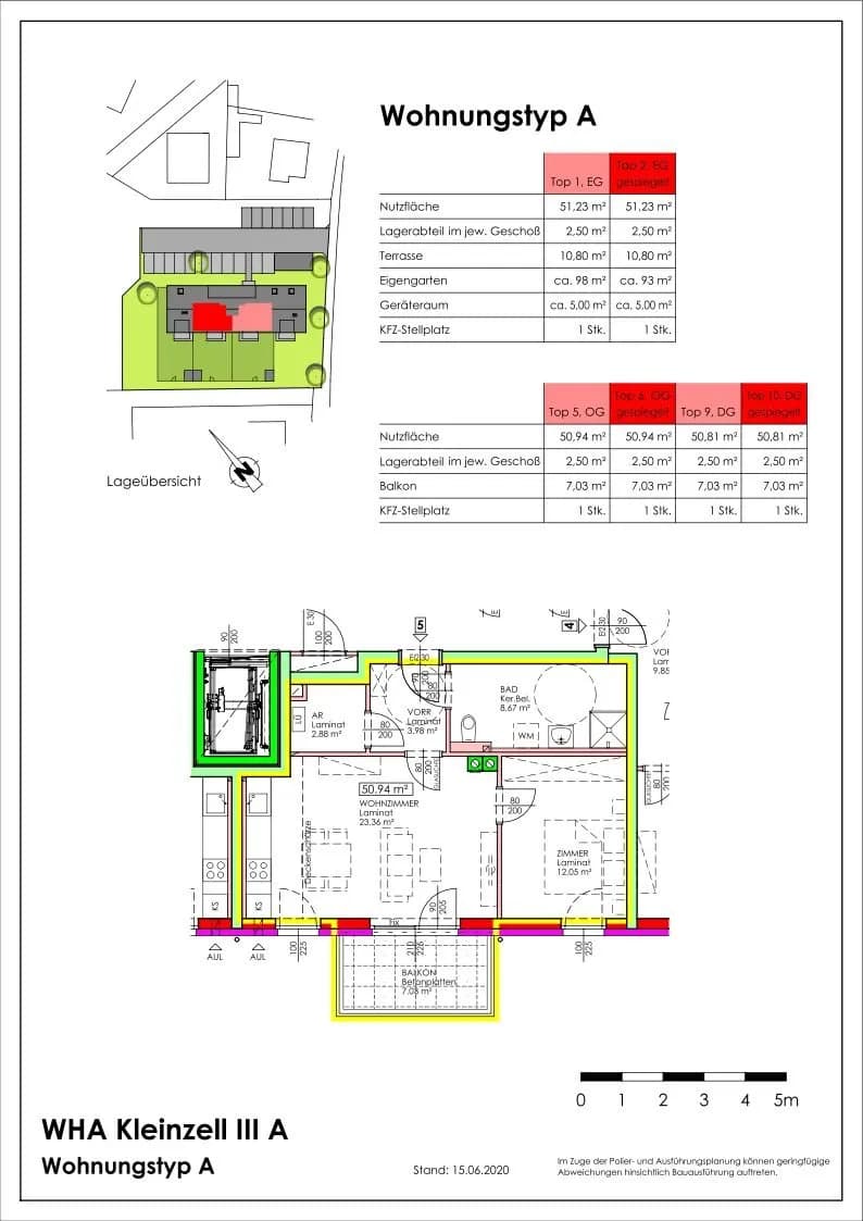 2-Zimmer-Wohnung mieten in Lilienfeld – 47,72 m², € 638 – Bild 15 von 15