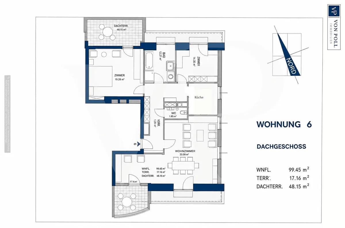 3-Zimmer-Wohnung kaufen in Wien – 99,45 m², € 970.000 – Bild 30 von 32