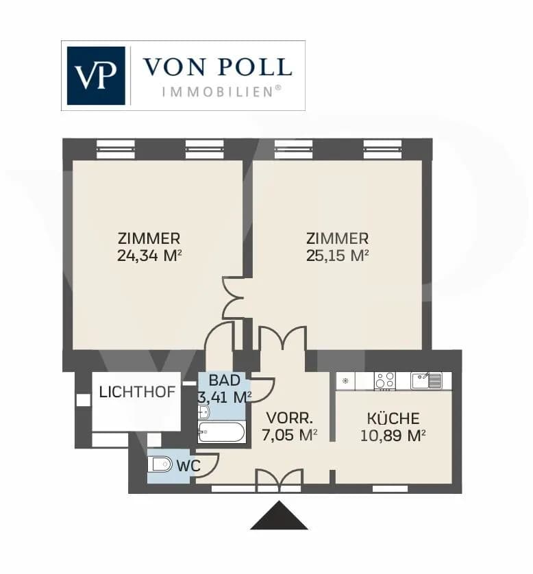 2-Zimmer-Wohnung kaufen in Wien – 73,27 m², € 598.000 – Bild 13 von 13