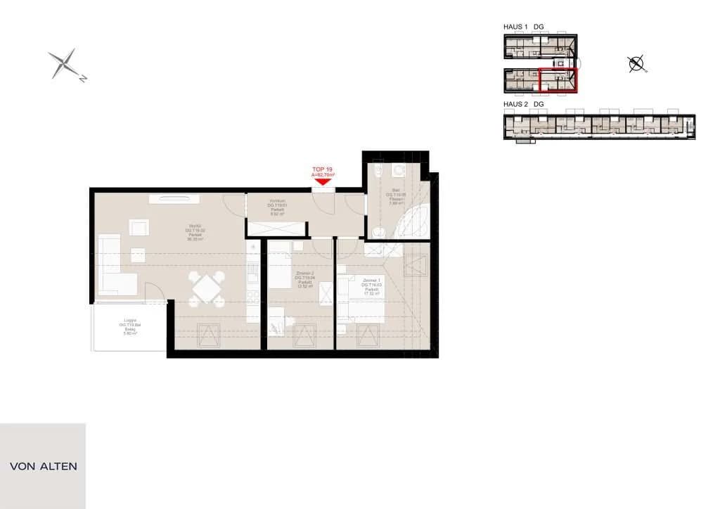 3-Zimmer-Wohnung kaufen in Südoststeiermark – 83 m², € 388.682 – Bild 10 von 10
