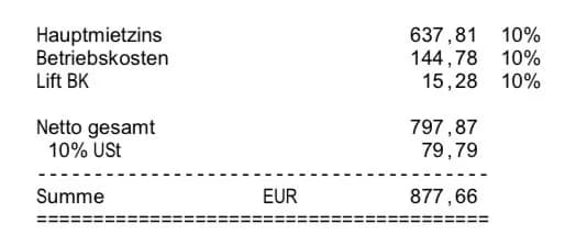 3-Zimmer-Wohnung mieten in Wien – 51 m², € 878 – Bild 6 von 6