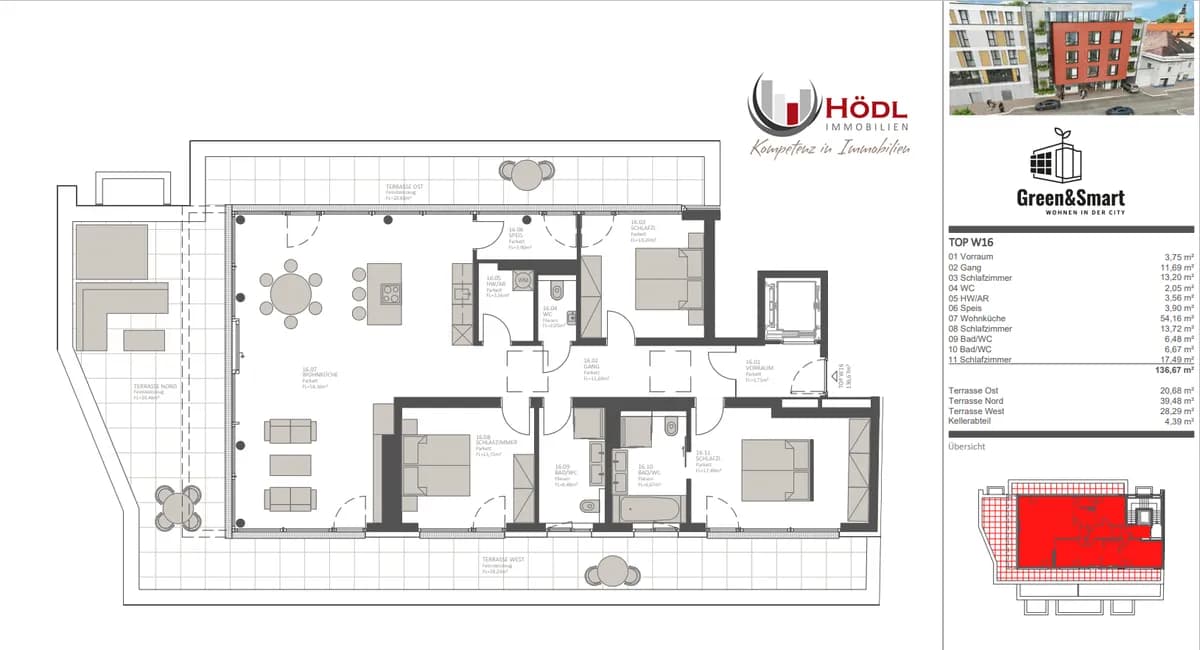 4-Zimmer-Wohnung kaufen in Klagenfurt – 138 m², € 1.359.000 – Bild 15 von 16