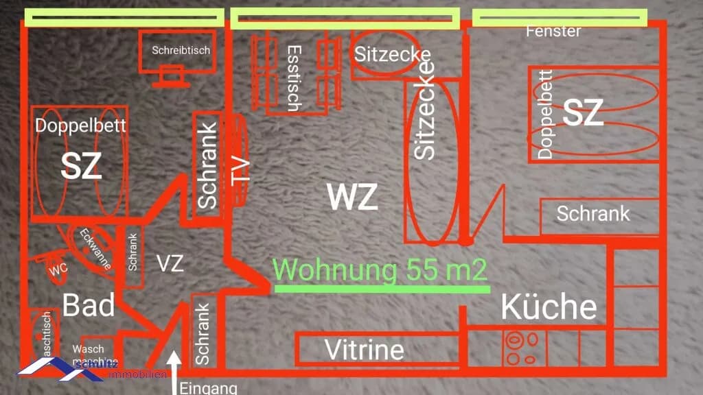 3-Zimmer-Wohnung kaufen in Wien – 55 m², € 245.000 – Bild 11 von 11