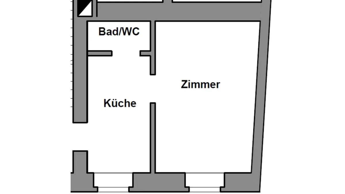 1-Zimmer-Wohnung mieten in Graz – 26 m², € 420 – Bild 7 von 7