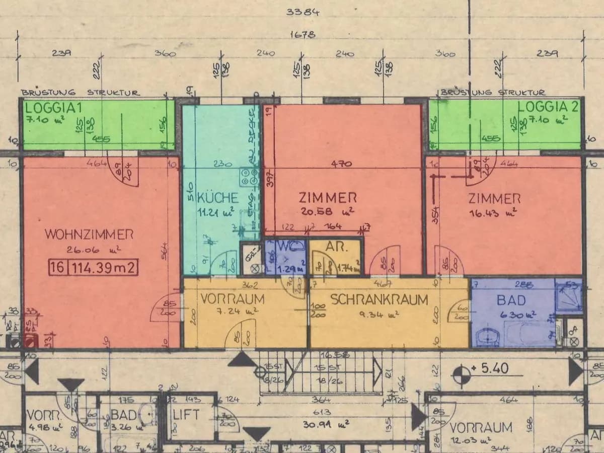 3-Zimmer-Wohnung mieten in Wien – 107,29 m², € 1.699 – Bild 13 von 13