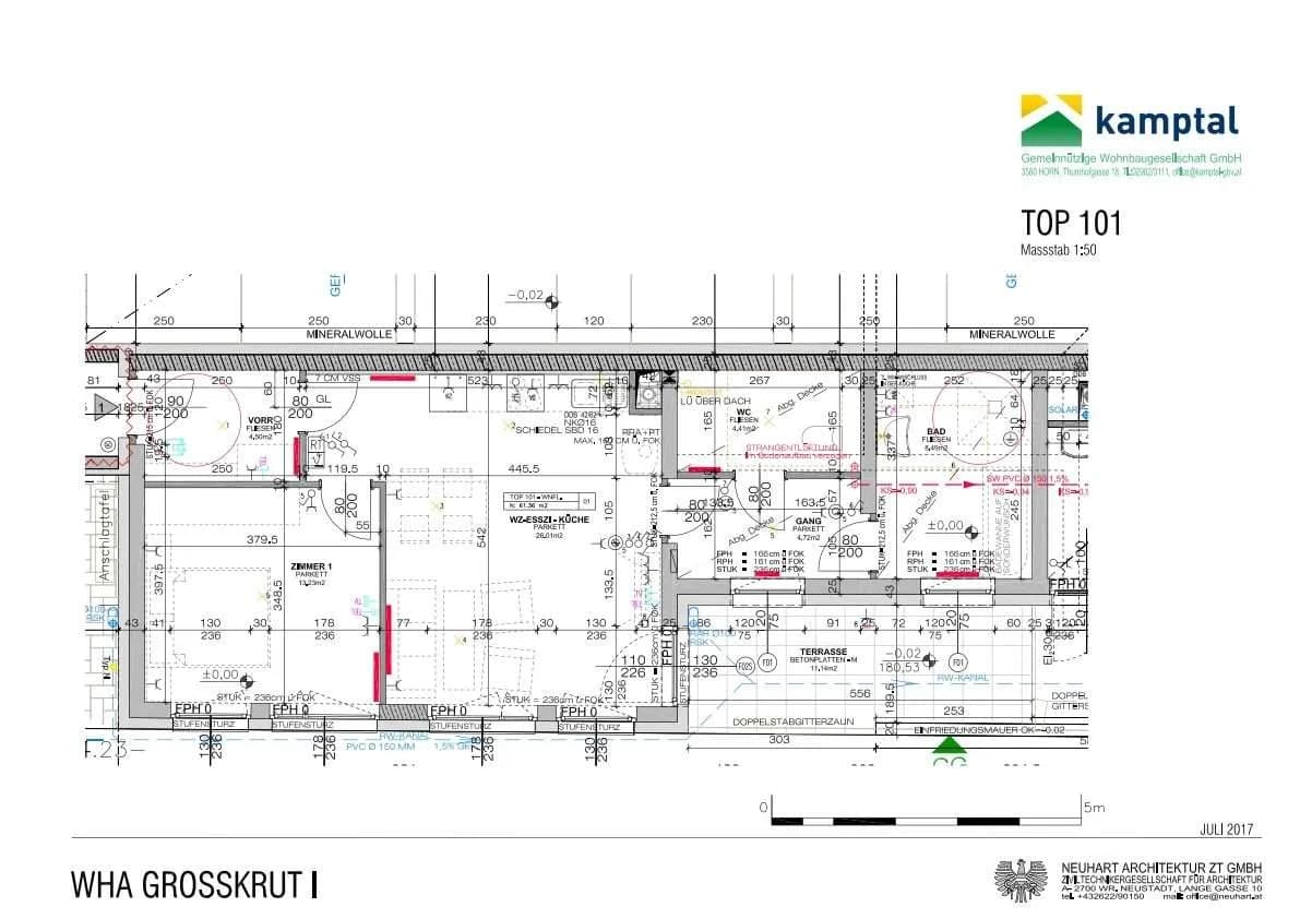 2-Zimmer-Wohnung mieten in Mistelbach – 61,36 m², € 676 – Bild 4 von 11