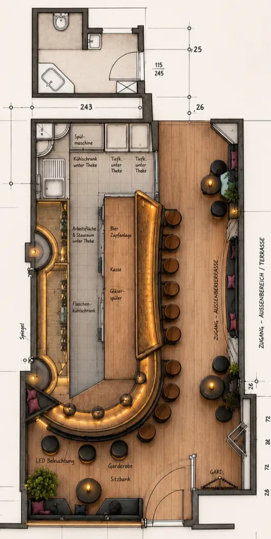 Gewerbeimmobilie kaufen in Innsbruck – 63 m², € 399.000 – Bild 6 von 9