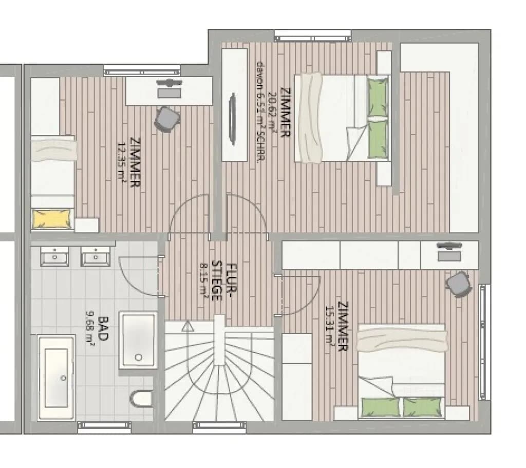 5-Zimmer-Haus kaufen in Gänserndorf – 123,51 m², € 759.000 – Bild 21 von 22