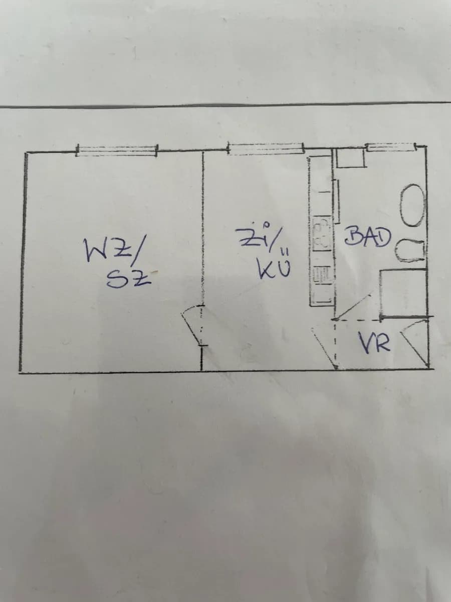 2-Zimmer-Wohnung mieten in Linz – 42 m², € 682 – Bild 4 von 4