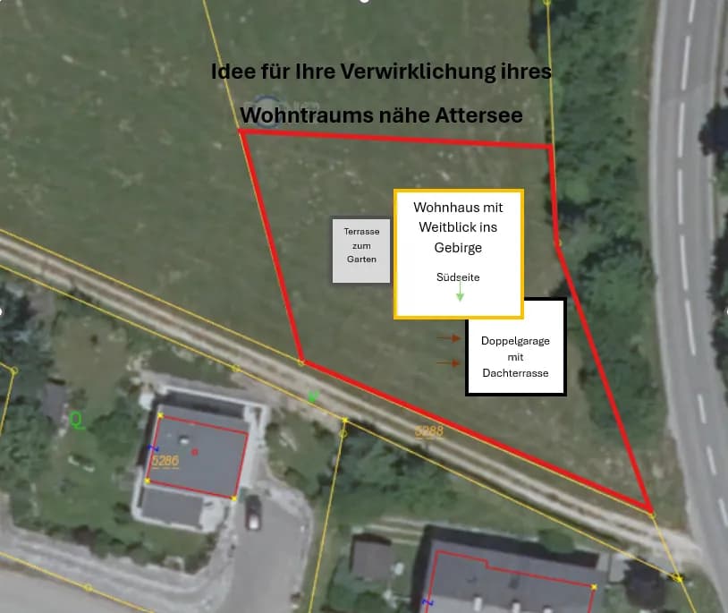 Grundstück kaufen in Vöcklabruck – 700 m², € 133.000 – Bild 2 von 11