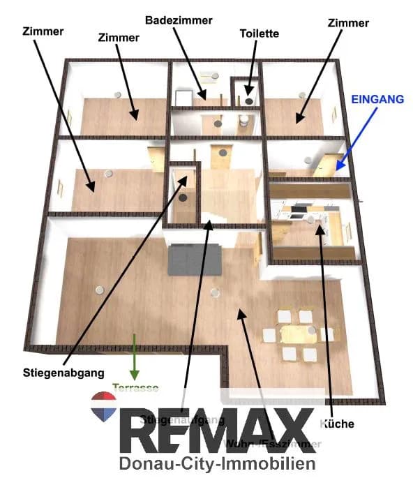 8-Zimmer-Haus kaufen in Korneuburg – 276,4 m², € 648.000 – Bild 25 von 28