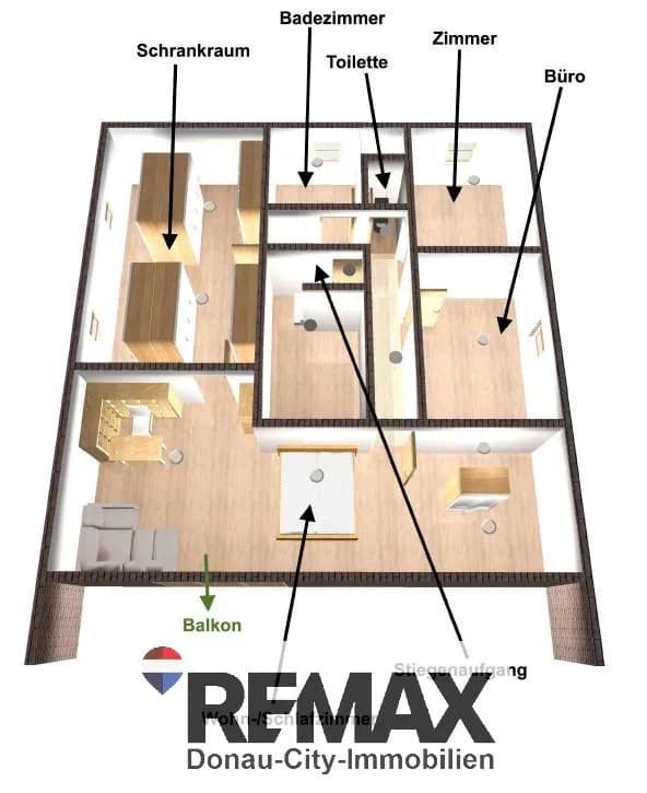 8-Zimmer-Haus kaufen in Korneuburg – 276,4 m², € 648.000 – Bild 26 von 28