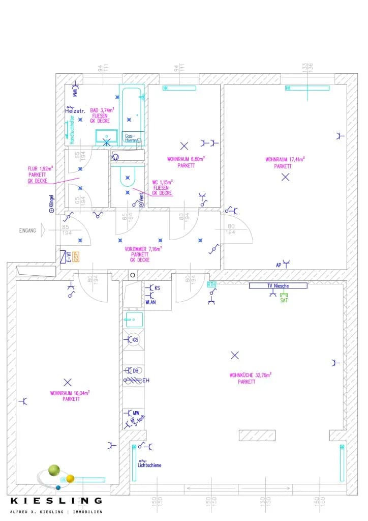 4-Zimmer-Wohnung kaufen in Mödling – 86,98 m², € 395.000 – Bild 27 von 27