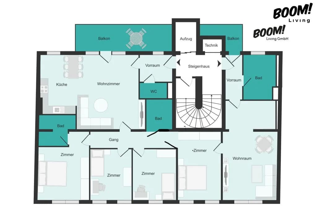 5-Zimmer-Wohnung kaufen in Wien – 167 m², € 1.398.000 – Bild 11 von 11