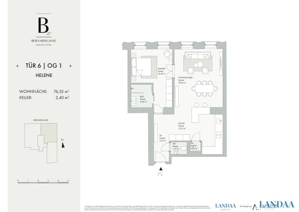 2-Zimmer-Wohnung kaufen in Wien – 76,52 m², € 649.000 – Bild 20 von 20