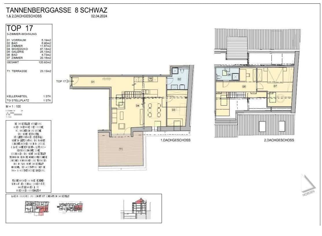 3-Zimmer-Wohnung kaufen in Schwaz – 120,92 m², € 895.000 – Bild 41 von 41