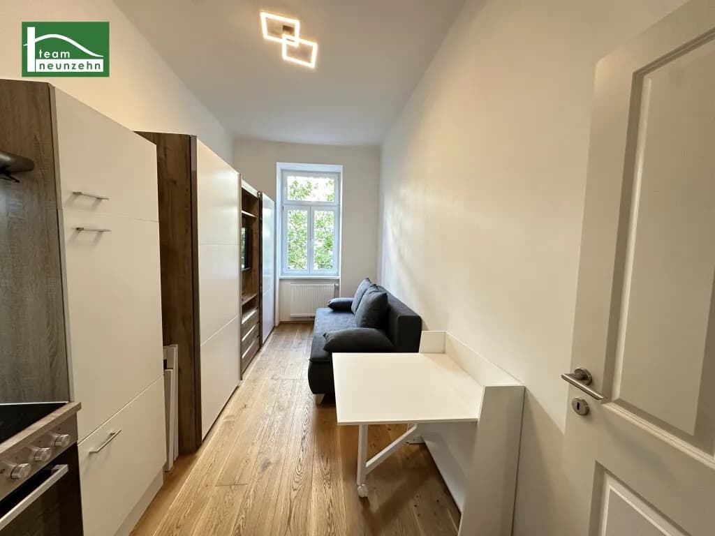 1-Zimmer-Wohnung mieten in Wien – 21,05 m², € 799