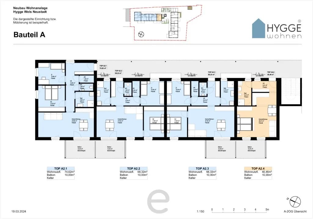 3-Zimmer-Wohnung kaufen in Wels – 68,33 m², € 318.800 – Bild 14 von 18