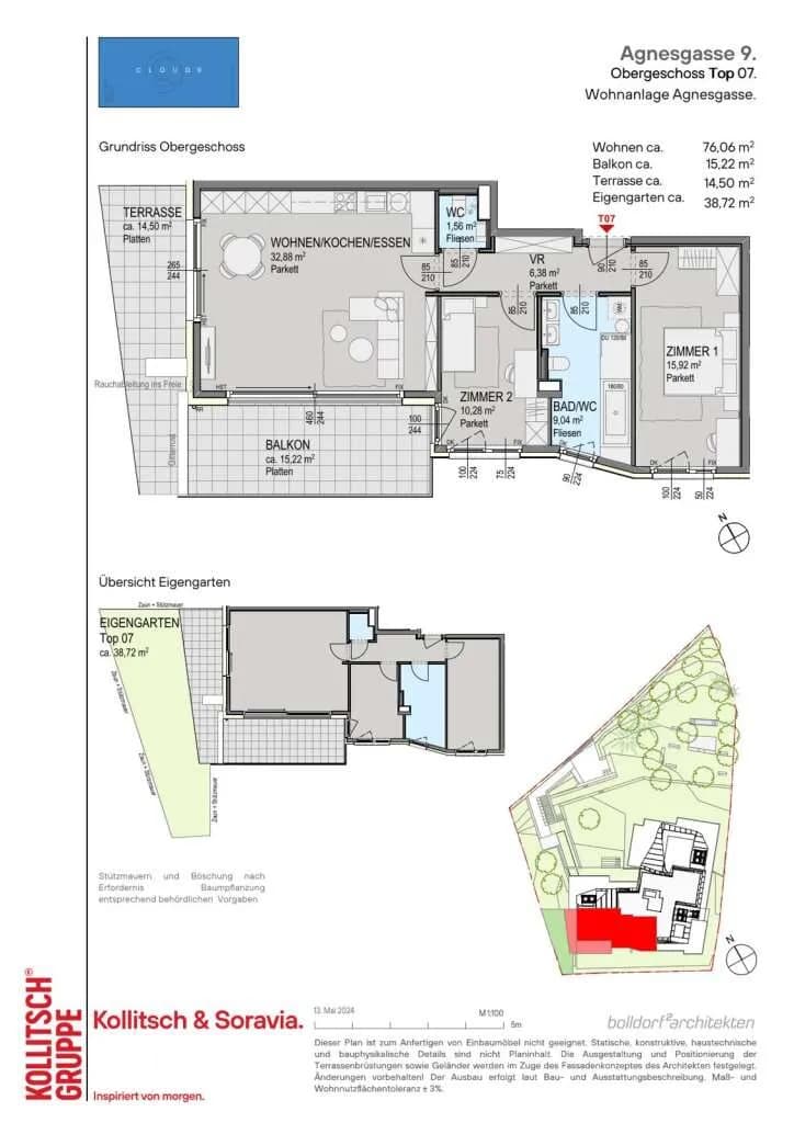3-Zimmer-Wohnung kaufen in Wien – 76,06 m², € 789.000 – Bild 6 von 6
