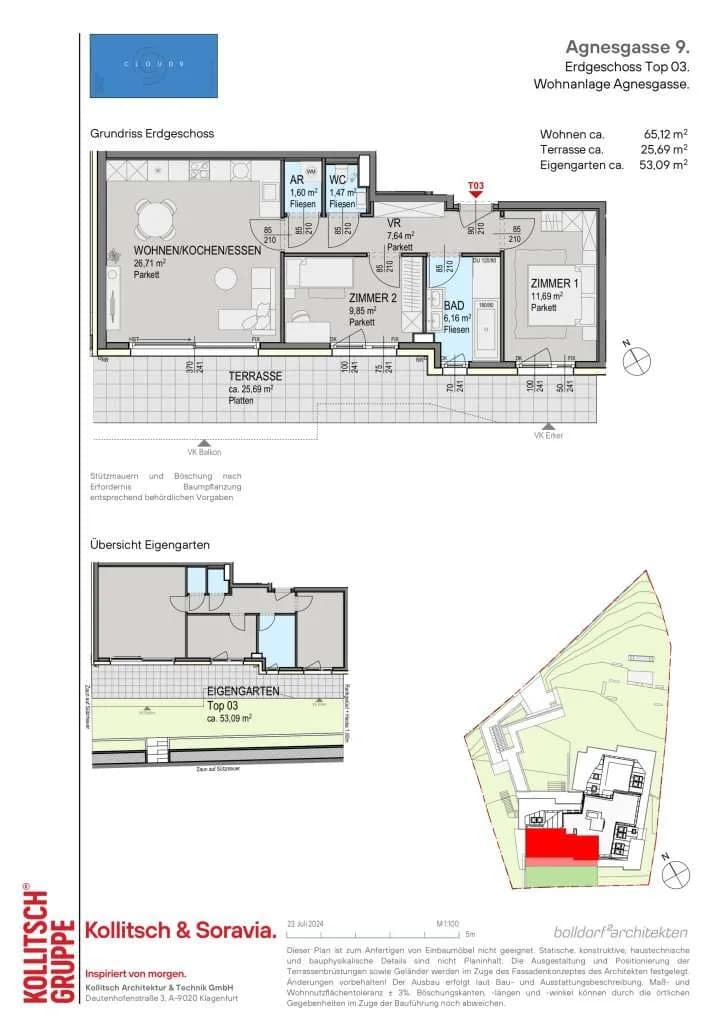 3-Zimmer-Wohnung kaufen in Wien – 65,12 m², € 647.000 – Bild 9 von 9