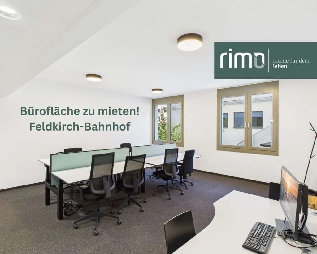 4-Zimmer-Gewerbeimmobilie mieten in Feldkirch