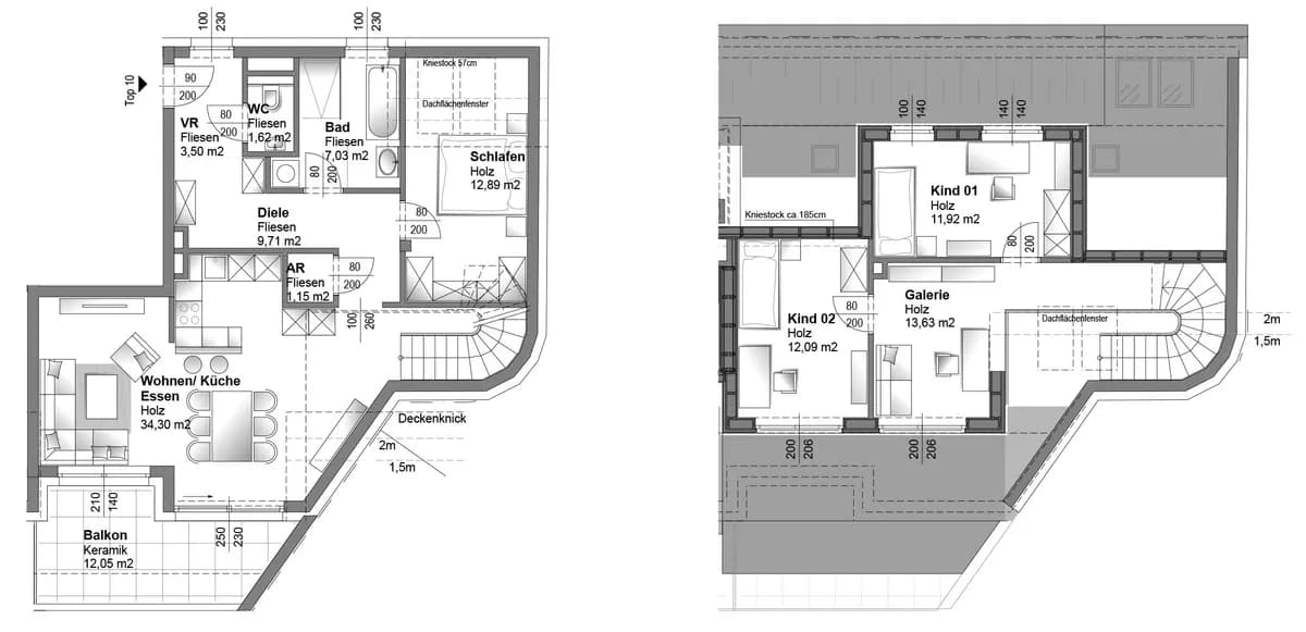 4-Zimmer-Wohnung mieten in Linz – 107,8 m², € 1.538 – Bild 16 von 17